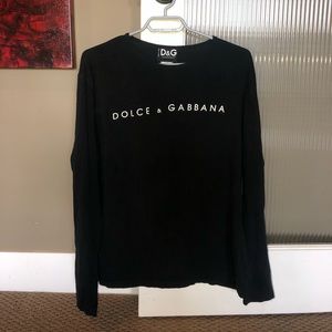 REAL AUTHENTIC Dolce & Gabbana long sleeve tshirt